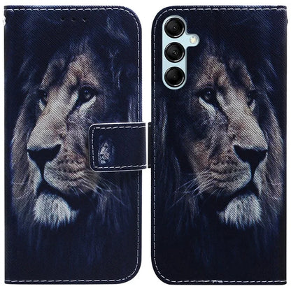 For Samsung Galaxy A15 4G Case  Pattern Printing PU Leather Magnetic Wallet Phone Cover