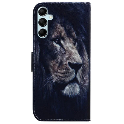 For Samsung Galaxy A15 4G Case  Pattern Printing PU Leather Magnetic Wallet Phone Cover