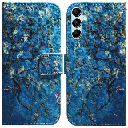 For Samsung Galaxy A15 4G Case  Pattern Printing PU Leather Magnetic Wallet Phone Cover