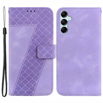 For Samsung Galaxy A15 4G Leather Case Imprinted Wallet Stand Smartphone Cover