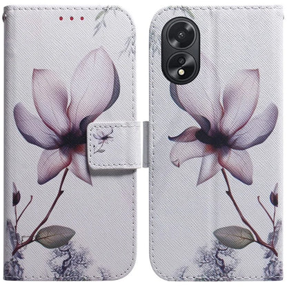 For Oppo A18 4G / A38 4G Case Wallet PU Leather Pattern Printing Phone Cover