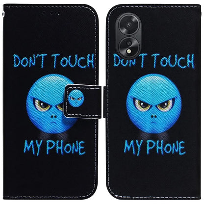 For Oppo A18 4G / A38 4G Case Wallet PU Leather Pattern Printing Phone Cover