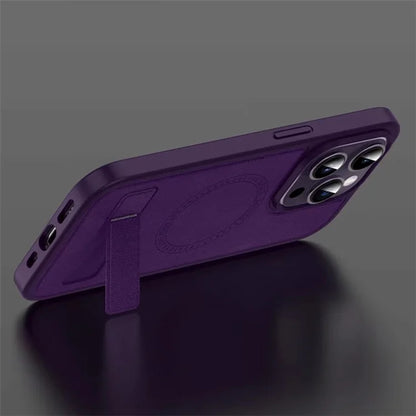 RAIGOR INVERSE For iPhone 15 Pro Kickstand Case Compatible with MagSafe Shockproof TPU+PC Phone Cover