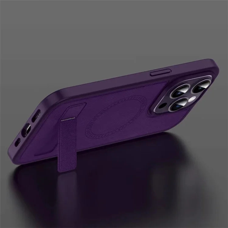 RAIGOR INVERSE For iPhone 15 Pro Kickstand Case Compatible with MagSafe Shockproof TPU+PC Phone Cover