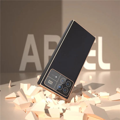 For Xiaomi Mix Fold 3 5G Case Soft-touch Genuine Cow Leather+PC Phone Cover