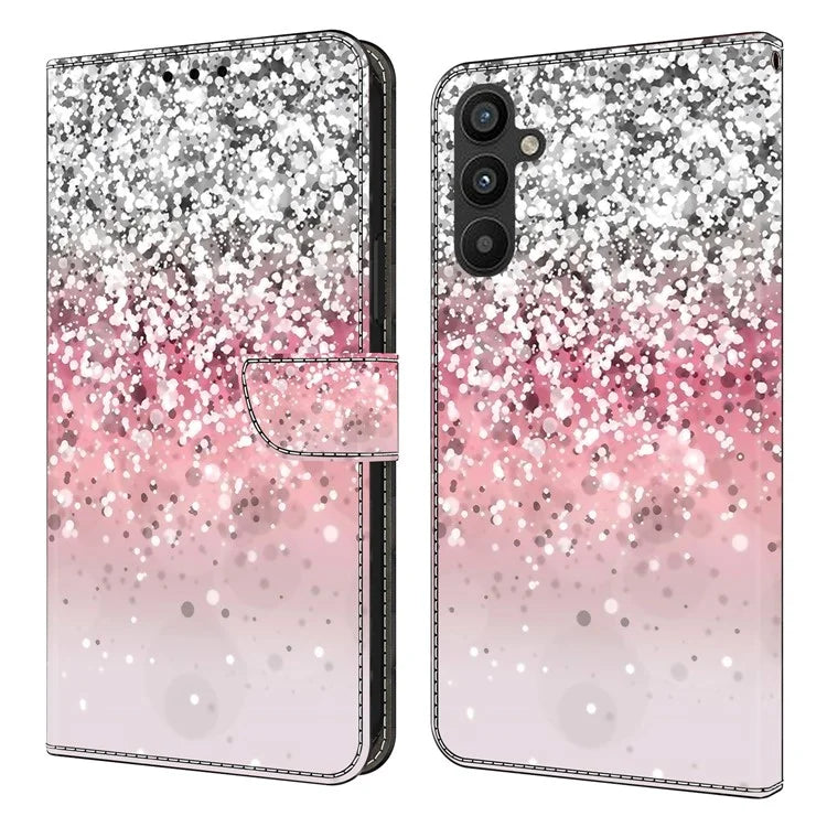 For Samsung Galaxy A15 4G Case Anti-scratch PU Leather 3D Pattern Phone Cover