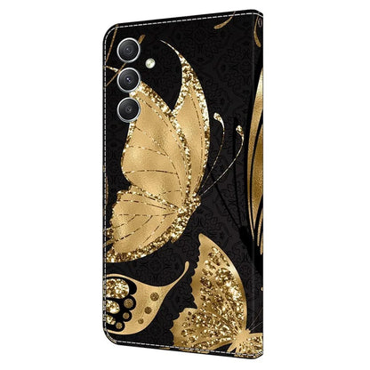 For Samsung Galaxy A15 4G Case Anti-scratch PU Leather 3D Pattern Phone Cover