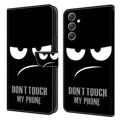 For Samsung Galaxy A15 4G Case Anti-scratch PU Leather 3D Pattern Phone Cover
