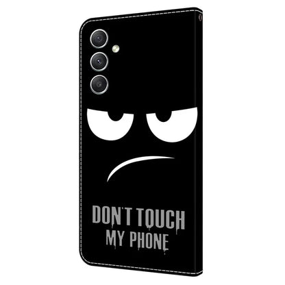 For Samsung Galaxy A15 4G Case Anti-scratch PU Leather 3D Pattern Phone Cover
