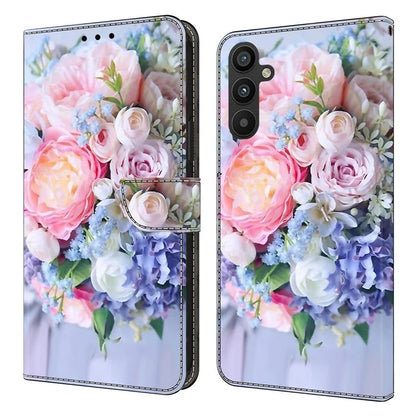 For Samsung Galaxy A15 4G Case Anti-scratch PU Leather 3D Pattern Phone Cover