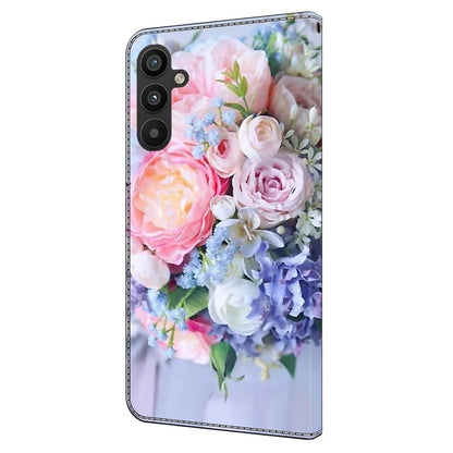 For Samsung Galaxy A15 4G Case Anti-scratch PU Leather 3D Pattern Phone Cover