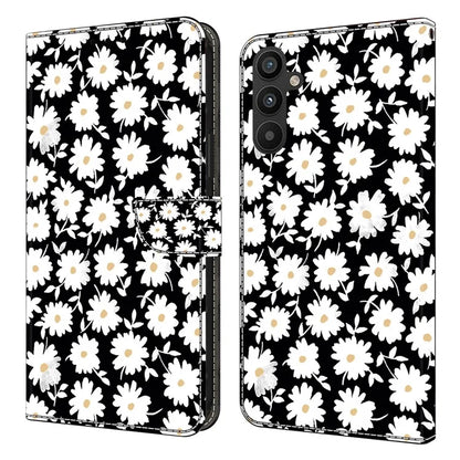 For Samsung Galaxy A15 4G Case Anti-scratch PU Leather 3D Pattern Phone Cover