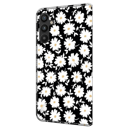 For Samsung Galaxy A15 4G Case Anti-scratch PU Leather 3D Pattern Phone Cover