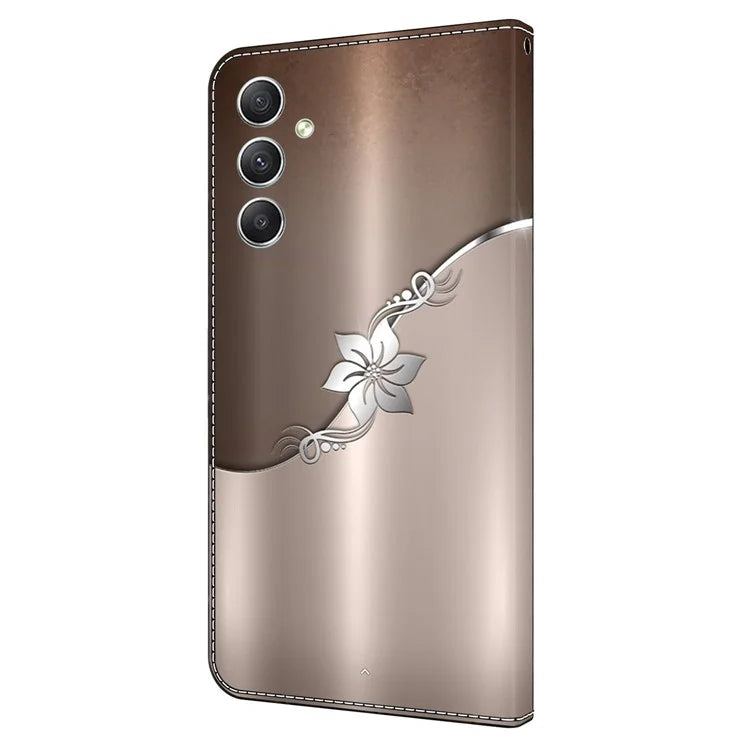 For Samsung Galaxy A15 4G Case Anti-scratch PU Leather 3D Pattern Phone Cover