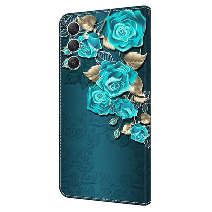 For Samsung Galaxy A15 4G Case Anti-scratch PU Leather 3D Pattern Phone Cover