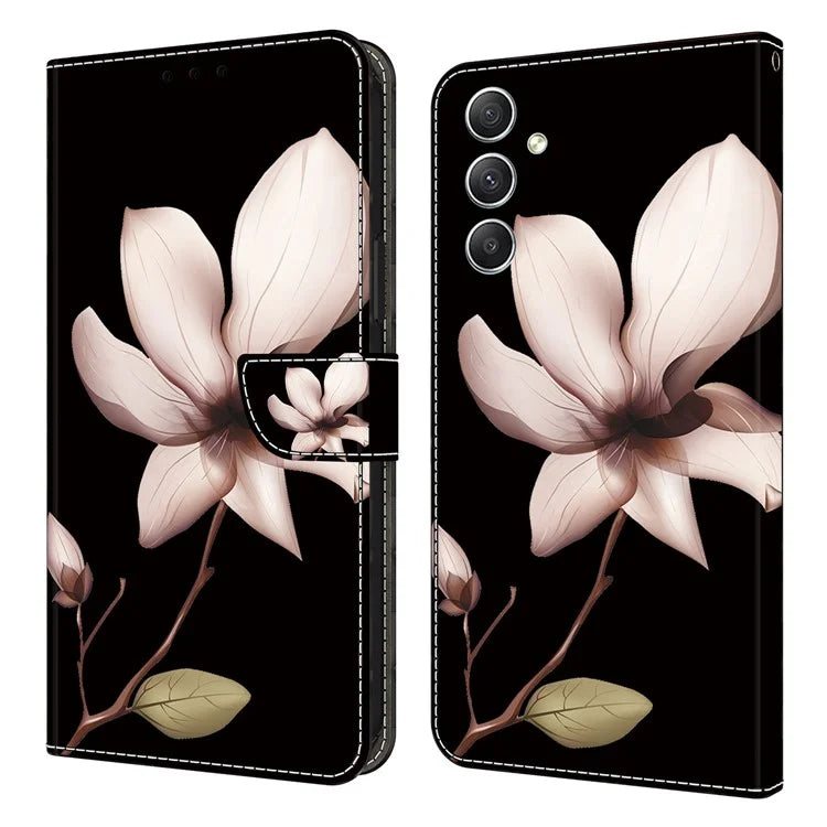 For Samsung Galaxy A15 4G Case Anti-scratch PU Leather 3D Pattern Phone Cover