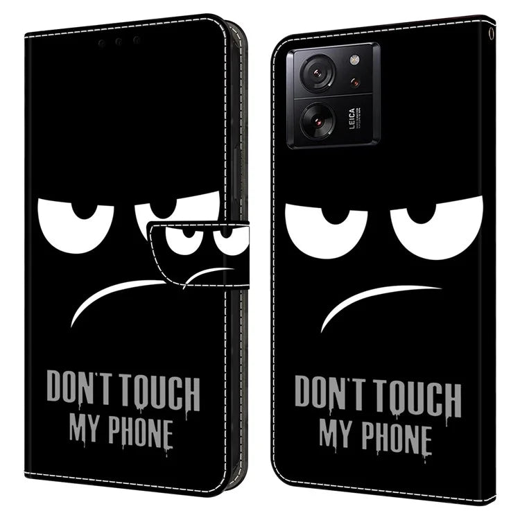 For Xiaomi Redmi K60 Ultra / 13T / 13T Pro Case 3D Pattern Leather Wallet Phone Cover
