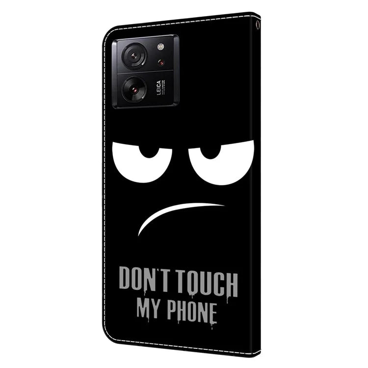 For Xiaomi Redmi K60 Ultra / 13T / 13T Pro Case 3D Pattern Leather Wallet Phone Cover