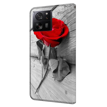 For Xiaomi Redmi K60 Ultra / 13T / 13T Pro Case 3D Pattern Leather Wallet Phone Cover