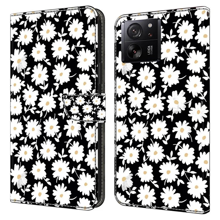 For Xiaomi Redmi K60 Ultra / 13T / 13T Pro Case 3D Pattern Leather Wallet Phone Cover