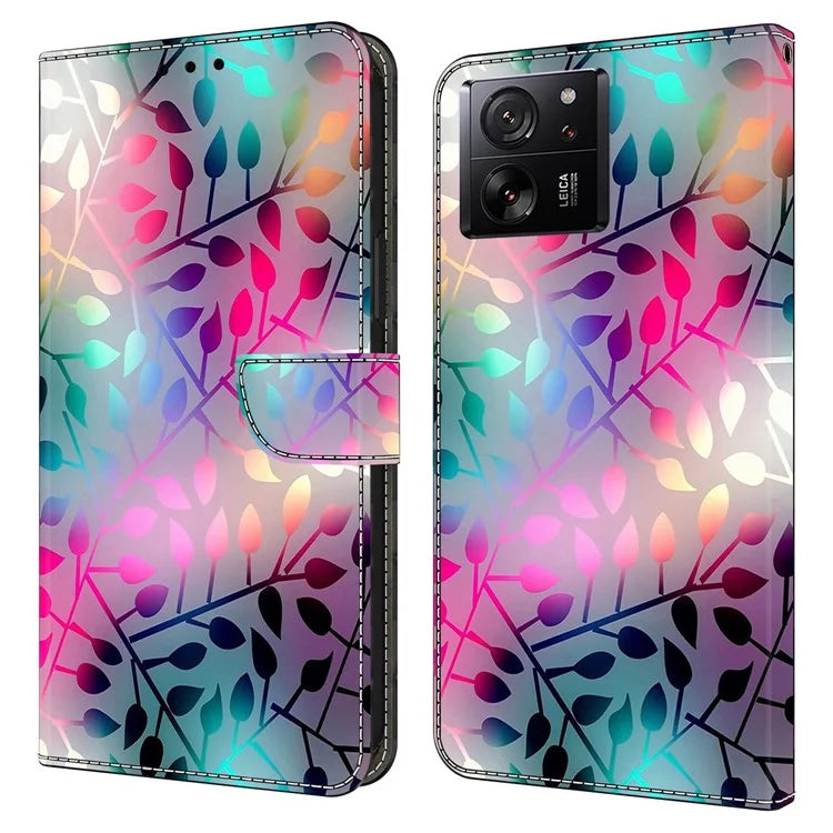 For Xiaomi Redmi K60 Ultra / 13T / 13T Pro Case 3D Pattern Leather Wallet Phone Cover