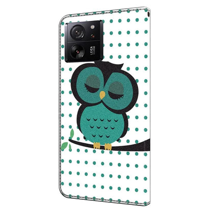 For Xiaomi Redmi K60 Ultra / 13T / 13T Pro Case 3D Pattern Leather Wallet Phone Cover