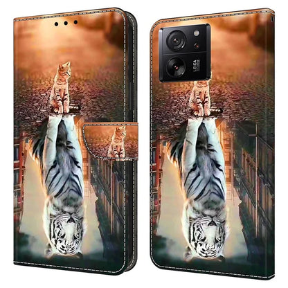 For Xiaomi Redmi K60 Ultra / 13T / 13T Pro Case 3D Pattern Leather Wallet Phone Cover