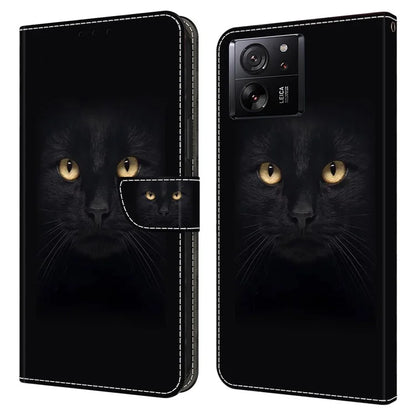For Xiaomi Redmi K60 Ultra / 13T / 13T Pro Case 3D Pattern Leather Wallet Phone Cover