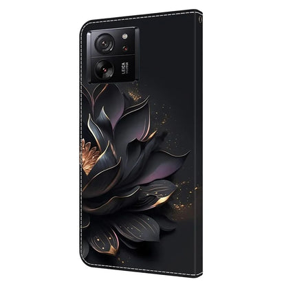 For Xiaomi Redmi K60 Ultra / 13T / 13T Pro Case 3D Pattern Leather Wallet Phone Cover