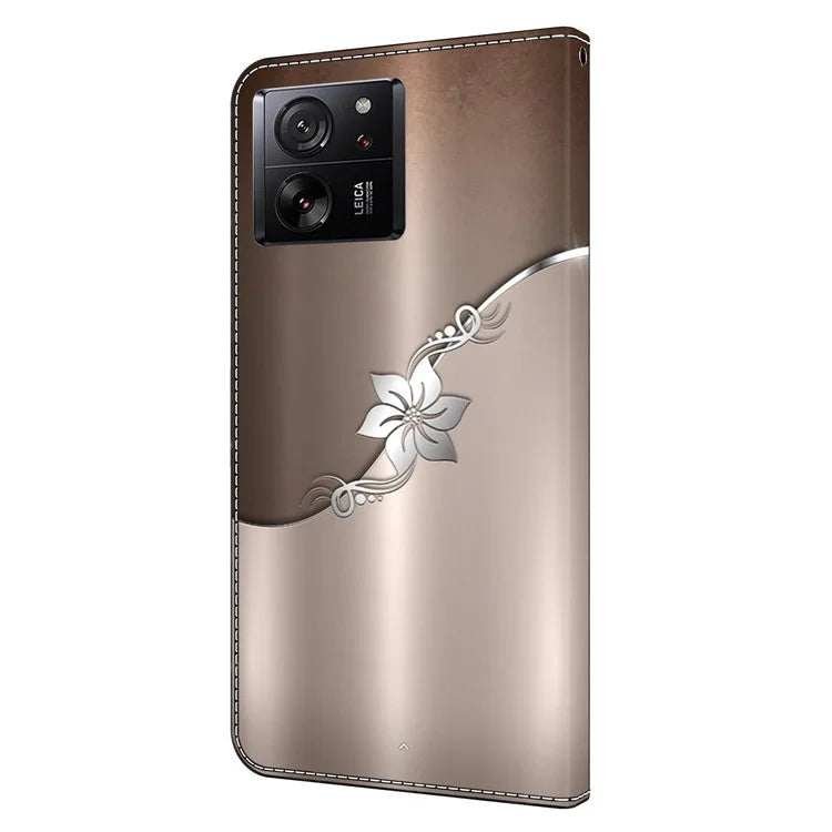 For Xiaomi Redmi K60 Ultra / 13T / 13T Pro Case 3D Pattern Leather Wallet Phone Cover