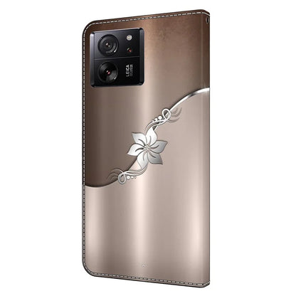 For Xiaomi Redmi K60 Ultra / 13T / 13T Pro Case 3D Pattern Leather Wallet Phone Cover