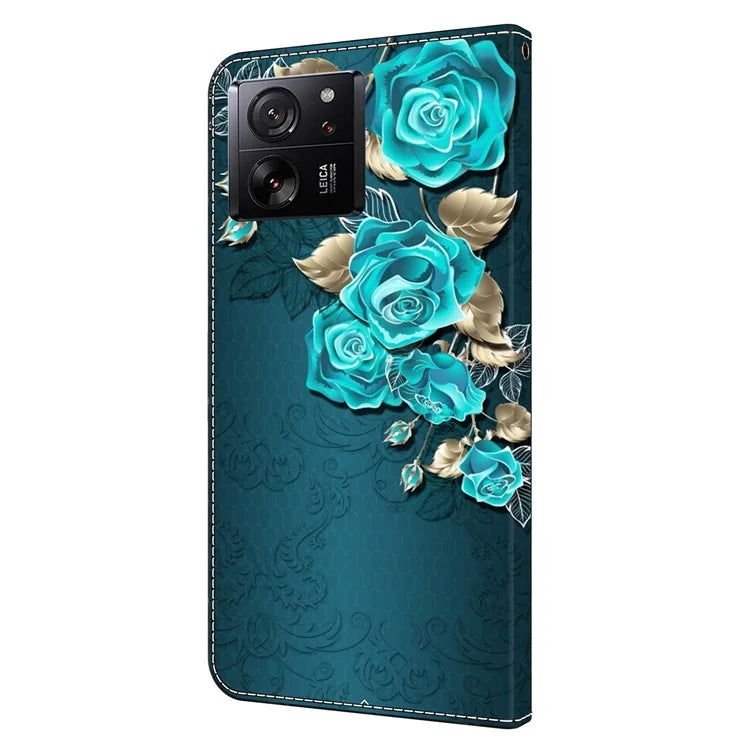 For Xiaomi Redmi K60 Ultra / 13T / 13T Pro Case 3D Pattern Leather Wallet Phone Cover