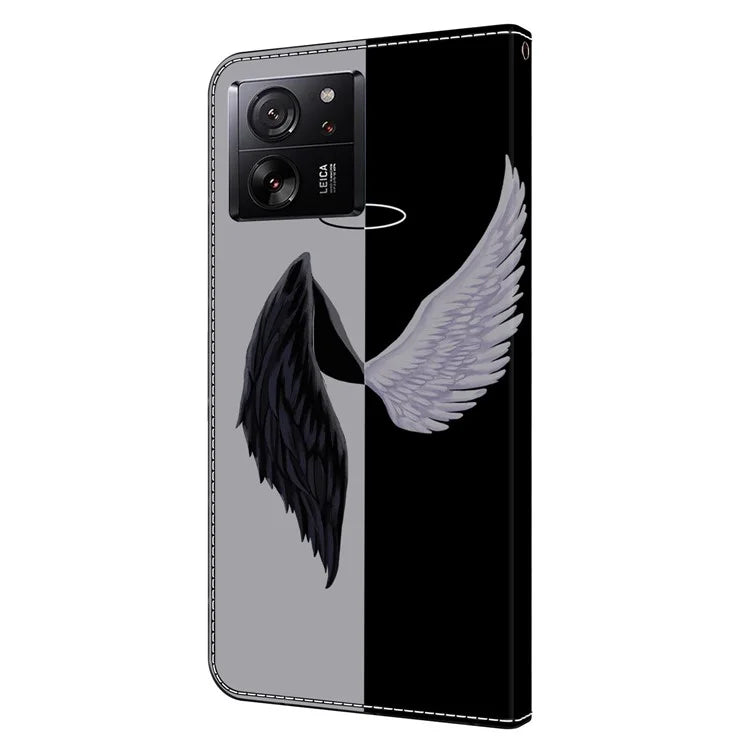For Xiaomi Redmi K60 Ultra / 13T / 13T Pro Case 3D Pattern Leather Wallet Phone Cover