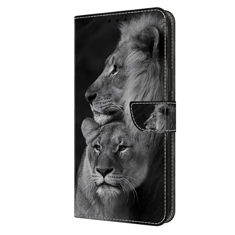 For Samsung Galaxy A05s 4G Case Wallet PU Leather 3D Pattern Flip Phone Cover