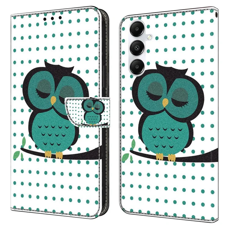 For Samsung Galaxy A05s 4G Case Wallet PU Leather 3D Pattern Flip Phone Cover