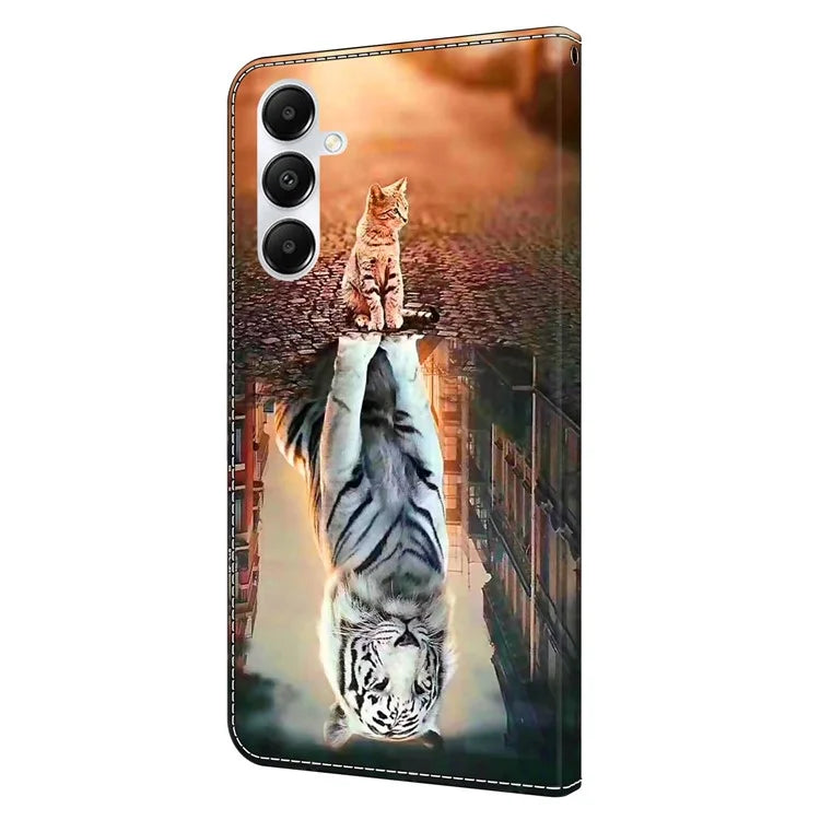 For Samsung Galaxy A05s 4G Case Wallet PU Leather 3D Pattern Flip Phone Cover