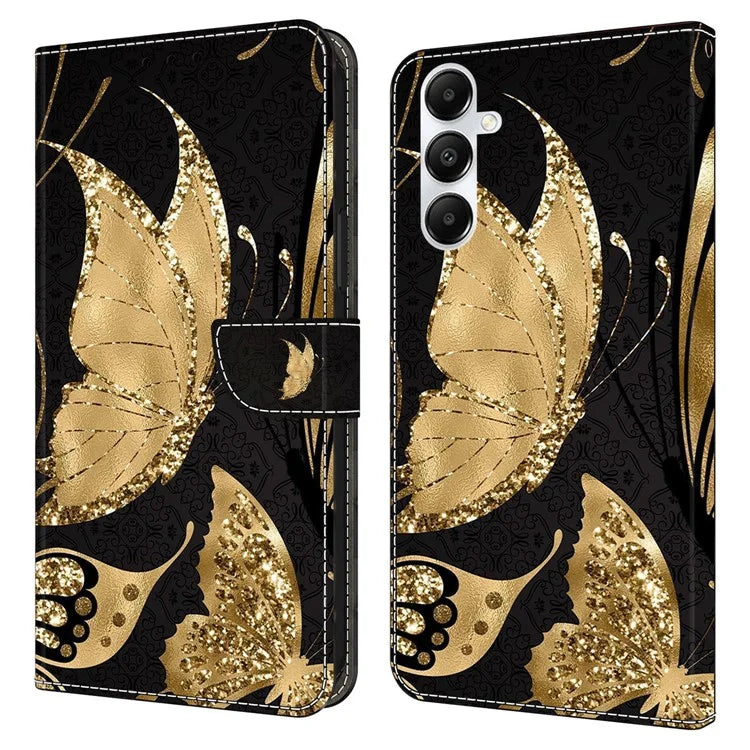For Samsung Galaxy A05s 4G Case Wallet PU Leather 3D Pattern Flip Phone Cover