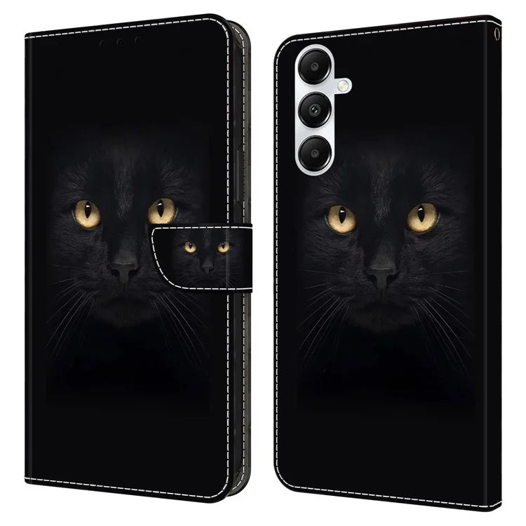 For Samsung Galaxy A05s 4G Case Wallet PU Leather 3D Pattern Flip Phone Cover