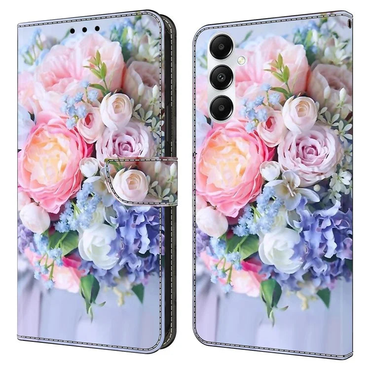 For Samsung Galaxy A05s 4G Case Wallet PU Leather 3D Pattern Flip Phone Cover