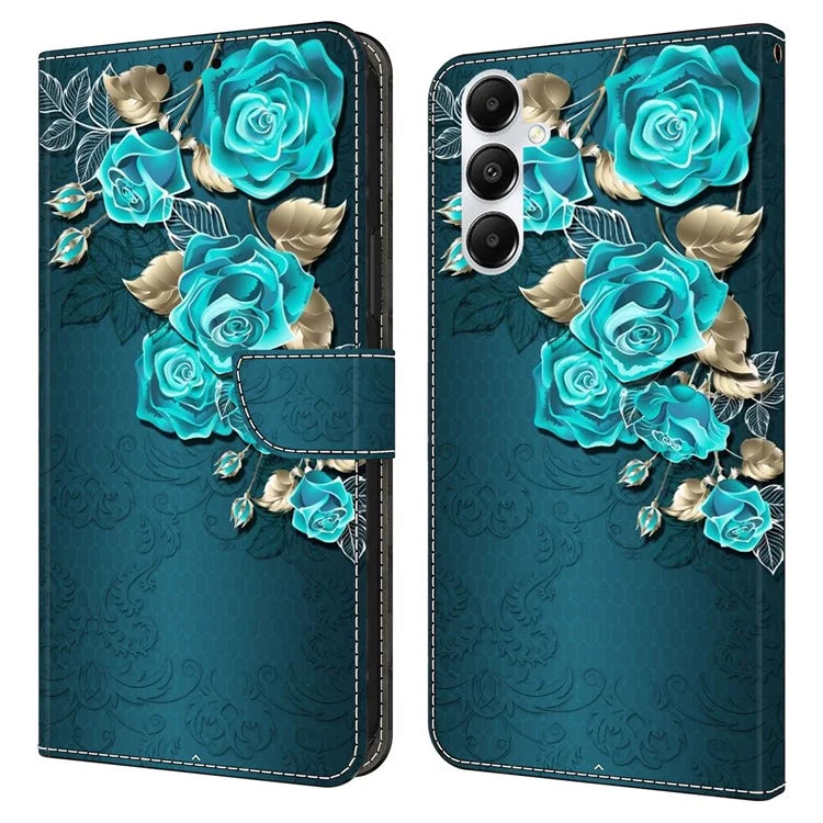 For Samsung Galaxy A05s 4G Case Wallet PU Leather 3D Pattern Flip Phone Cover