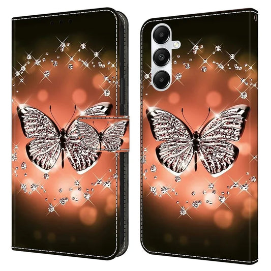 For Samsung Galaxy A05s 4G Case 3D Pattern PU Leather Stand Flip Phone Cover