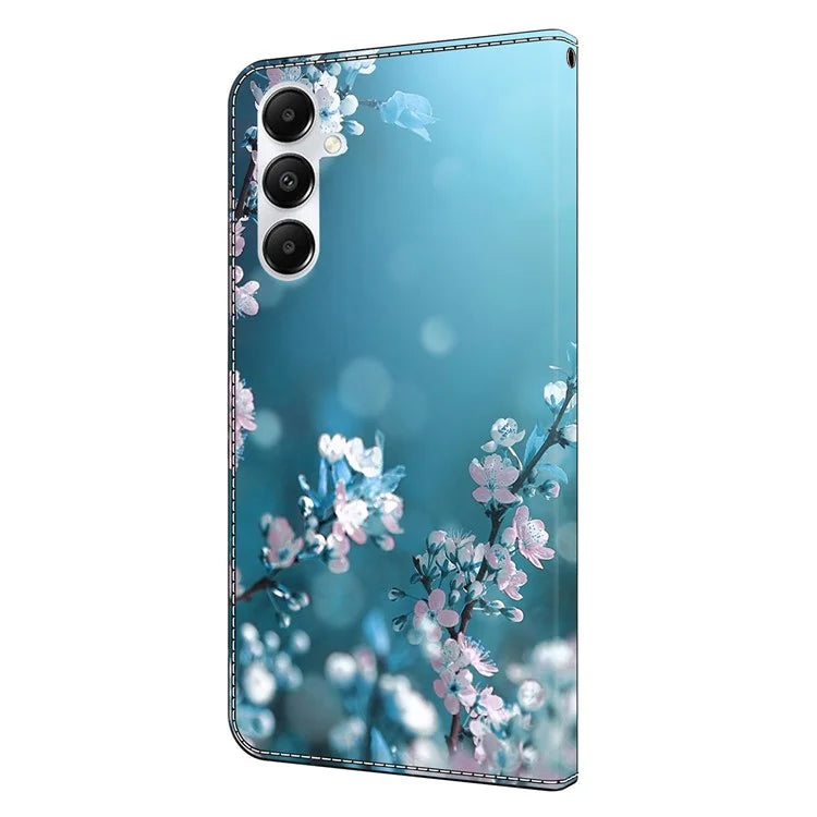 For Samsung Galaxy A05s 4G Case 3D Pattern PU Leather Stand Flip Phone Cover