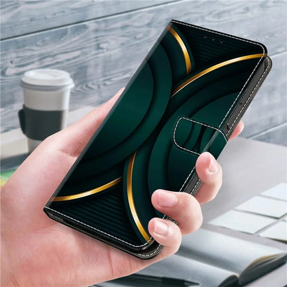 For Samsung Galaxy A05s 4G Case 3D Pattern PU Leather Stand Flip Phone Cover