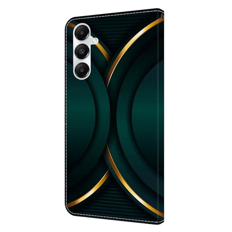 For Samsung Galaxy A05s 4G Case 3D Pattern PU Leather Stand Flip Phone Cover