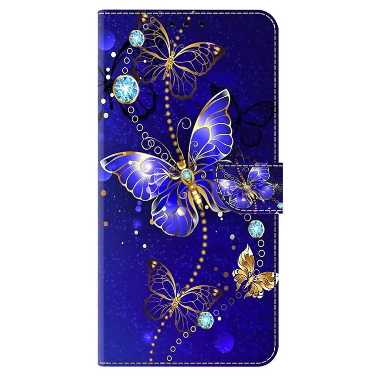 For Samsung Galaxy A05s 4G Case 3D Pattern PU Leather Stand Flip Phone Cover