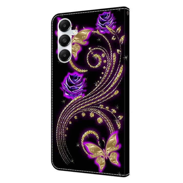 For Samsung Galaxy A05s 4G Case 3D Pattern PU Leather Stand Flip Phone Cover