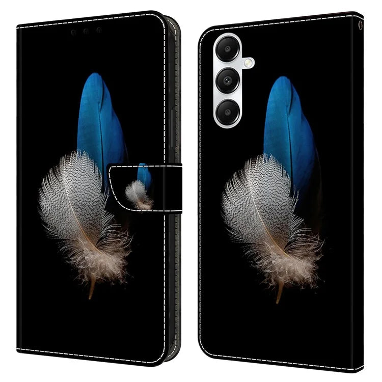 For Samsung Galaxy A05s 4G Case 3D Pattern PU Leather Stand Flip Phone Cover