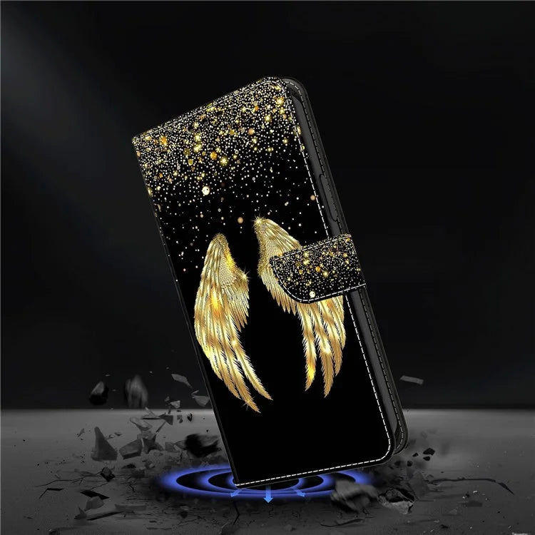 For Samsung Galaxy A05s 4G Case 3D Pattern PU Leather Stand Flip Phone Cover