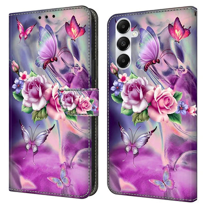 For Samsung Galaxy A05s 4G Case 3D Pattern PU Leather Stand Flip Phone Cover