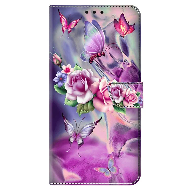 For Samsung Galaxy A05s 4G Case 3D Pattern PU Leather Stand Flip Phone Cover
